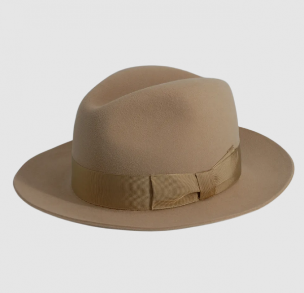 Topi Fedora dengan Pita Eksklusif